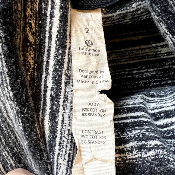 Lululemon Gratitude Wrap Jacket Heathered Grey Womens Size 2 - Picture 6 of 9